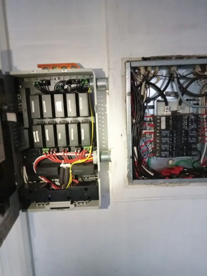 Electrical panel upgrade completed for Commercial Electrician Services in Columbus